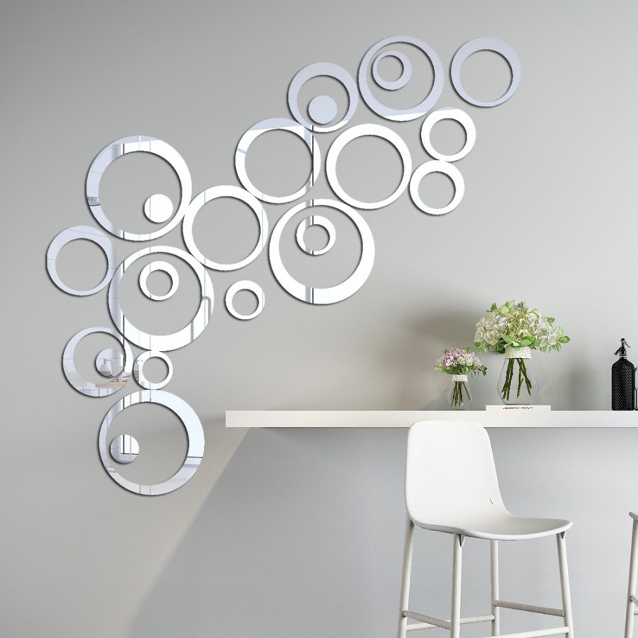 Elegant Ring Mirror Wall Art