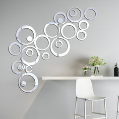 Elegant Ring Mirror Wall Art