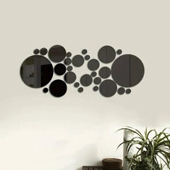 Elegant Round Acrylic Mirror