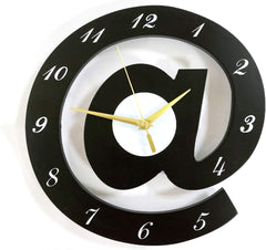Wooden Decorative Wall Clock (@)