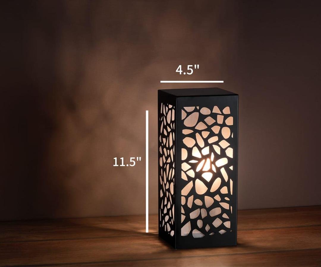 Elegant Laser-Cut 3D Table Lamp